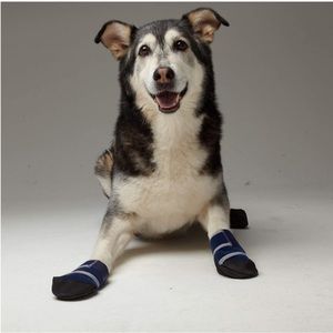 HEALERS Medical Dog Boots and Bandages - Small Navy Blue